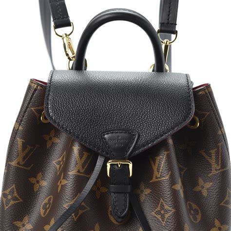 louis vuitton monogram bb montsouris nm backpack black|lv mini montsouris backpack.